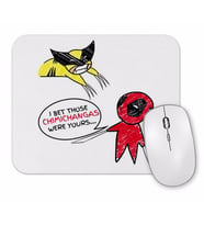 Deadpool Wolverine Marvel Mouse Pad