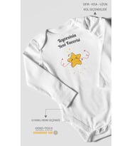 Teyzesinin Yeni Favorisi Uzun Kollu Çıtçıtlı Bebek Body
