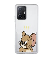 Xiaomi Mi 11T - 11T Pro Uyumlu Tom ve Jerry Tasarımlı Şeffaf Telefon Kılıfı