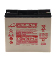ENERSYS GENESİS NP18-12R 12V 17AH BAKIMSIZ KURU TİP AGM VRLA AKÜ