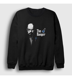 Presmono Unisex Siyah Danger V3 Breaking Bad Sweatshirt 184540tt