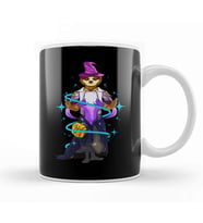 Sloth Magician Majestic Halloween Slothing Wizard Kupa Bardak Porselen