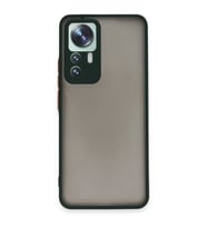 Xiaomi Mi 12t Pro Kılıf Montreal Silikon Kapak - Yeşil