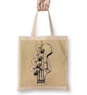 Bass Guitar Fender Bez Çanta Uzun Saplı