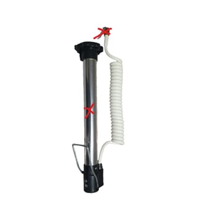 Plasyay Araç Kompresör Bisiklet Motorsiklet Top İçin Hava Hortumu 4x8 mm İç ve Dış Çapı 2.5 Metre