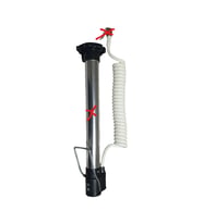 Plasyay Araç Kompresör Bisiklet Motorsiklet Top İçin Hava Hortumu 4x8 mm İç ve Dış Çapı 2.5 Metre
