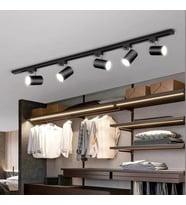 Mylights Ray Spot Beşli Led Spot Panasonıc Ampullü Gün Işığı Ampullü Ray Spot Avize