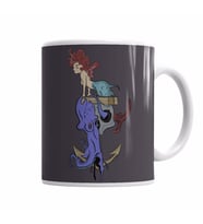 Mermaid Kupa Bardak Porselen