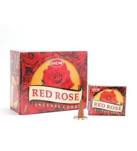 Red Rose Aromalı Konik Tütsü