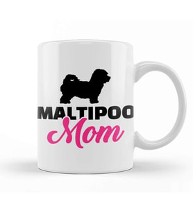Maltipoo Mom Kupa Bardak Porselen