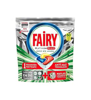 Fairy Platinum Plus Anti Mat 60'lı Bulaşık Makinesi Tableti