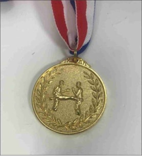 KARATE TAEKWONDO ALTIN -GÜMÜŞ-BRONZ madalya (Gold)