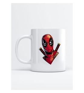 Deadpool Baskılı Porselen Kupa Bardak