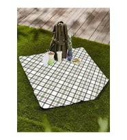 Outdress Suya Dayanıklı Çok Amaçlı Piknik Örtüsü 150 X 150 Cm Karışık Desen