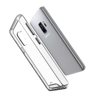 Samsung Galaxy S9 Kılıf Şeffaf Sararmaz Gard Silikon (Renksiz)