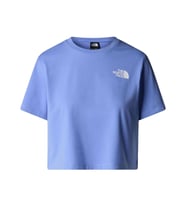 The North Face  Kadın SIMPLE DOME CROPPED RELAXED Tişört  NF0A87U40YI1 (Mavi)
