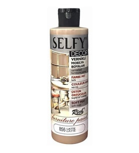Rich Selfy Decor Vernikli Boya 240 cc 856 LATTE 