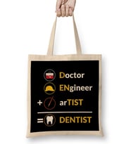 Doctor Engineer Artist Dentist 030 Bez Çanta Uzun Saplı