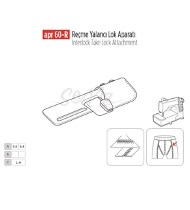 Reçme Yalancı Lock Ayarlı Apara 5.6 - 6.4mm / APR 60-R