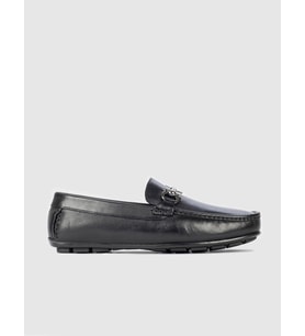 Hakiki Deri Siyah Erkek Loafer