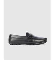 Hakiki Deri Siyah Erkek Loafer