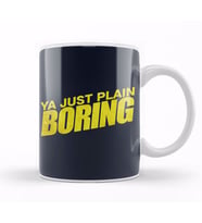 Ya Boring Brooklyn 99 Kupa Bardak Porselen
