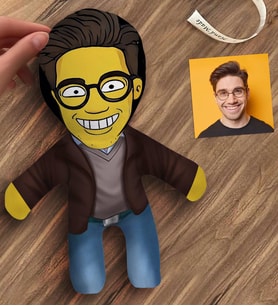 BK Gift Kişiye Özel Simpsons Figürlü Bebek Yastık - Model 1