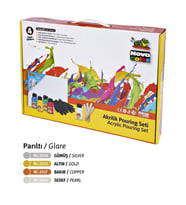 Nova Color Akrilik Pouring Set PARILTI 
