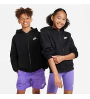 Nike K NSW CLUB FLC HD FZ LS LBR Siyah Erkek Çocuk Sweatshirt FD3004-010