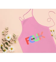 BK Gift Fcuk Tasarımlı Pembe Mutfak Önlüğü Aşçı Hediyesi, Arkadaşa Hediye-8