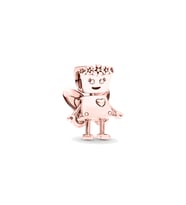 Fubena Rose Melek Kanatlı Robot Charm