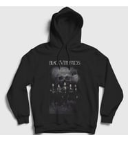 Presmono Unisex Siyah Skull Black Veil Brides Kapüşonlu Sweatshirt 19079tt