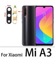 Xiaomi Mİ A3 Arka Kamera Camı Lens Yapışkanlı