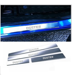 Dacia Duster Krom Kapı Eşiği 4 Kapı 2010-2018 Arası PASLANMAZ ÇELİK