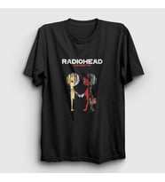 Presmono Unisex Siyah Best Radiohead T-Shirt 103950tt