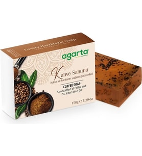 Agarta Doğal Kahve Sabunu El Yapımı 150 Gr