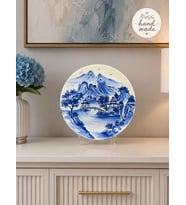 Ev Dekorasyonu - El Yapımı 30 cm Dekoratif Tabak