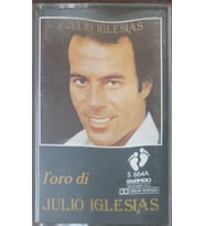 (Plak Değildir KASET tir) 1'oro Di Julio İglesias Kaset