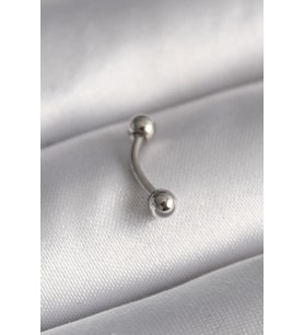 316L Çelik Gümüş Renk Topçuk Model Piercing 5886 - SSSSSS1743-6385