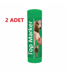 TopMarker Hayvan İşaretleme Kalemi Yeşil-2 Adet