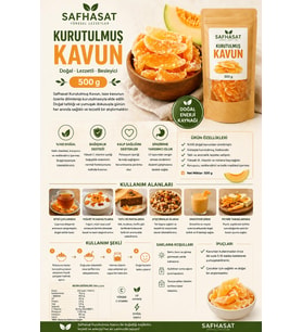 Safhasat Kurutulmuş Kavun 500 g