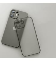 Iphone 11 Uyumlu 0,2 Mm Pp Buzlu Ultra Ince Sert Silikon Kamera Korumalı Kılıf
