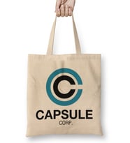 Corp Desig Capsule Corp Bulma Dbz Anime Bez Çanta Uzun Saplı
