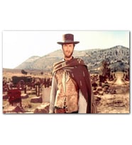 Cakatablo İyi Kötü Çirkin Clint Eastwood MDF Tablo