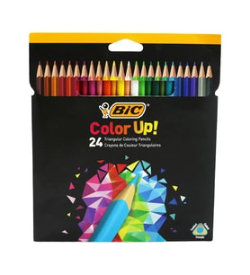 BİC COLOR UP ÜÇGEN KURU BOYA 24 RENK (950528)