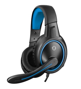 Snopy SN-GX1 ERGO Siyah/Mavi 3,5mm Gaming Oyuncu Mikrofonlu Kulaklık