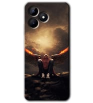 Realme C53 Kılıf HD Desen Baskılı Kılıf - Wings of Power