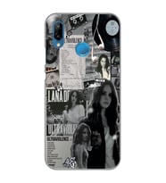 Huawei P20 Lite Uyumlu Lana Del Rey Desenli Şeffaf Telefon Kılıfı
