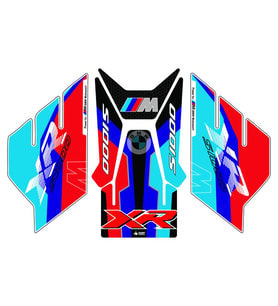 Grippatch BMW S1000XR (2023) Uyumlu 6 Parça Renkli Tank Pad Seti GC44-2