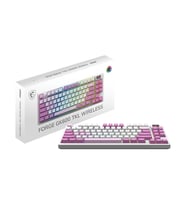 MSI FORGE GK600 TKL W VIOLET TR GAMING KLAVYE